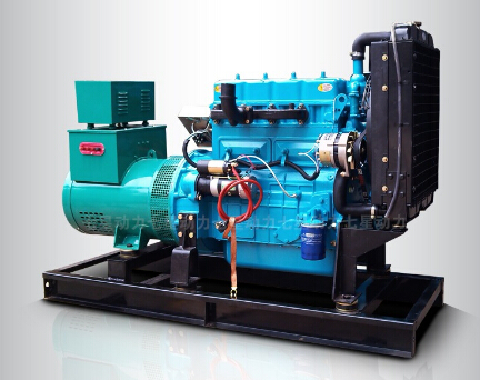 临泽上柴30kw大型柴油发二手电机组_COPY